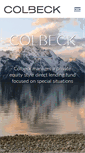 Mobile Screenshot of colbeck.com